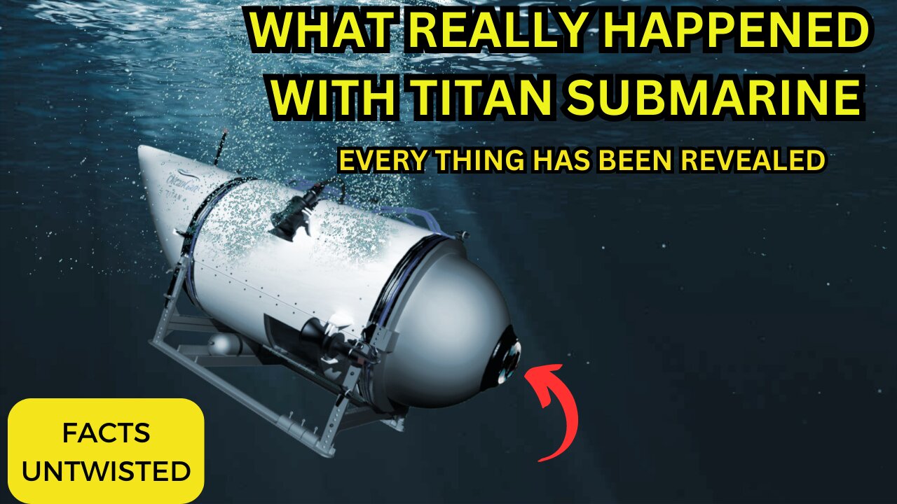 Titan submarine tour implosion| Ocean gate Submarine Disaster | ocean gate disaster