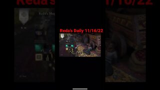 Reda’s Daily 11/16/22