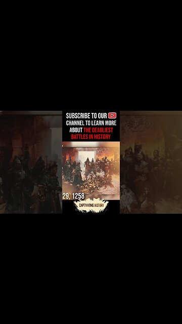 How Many People Died in the 1258 Siege of Baghdad? #shorts