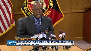 Milwaukee County Sheriff cuts communication with Immigration and Customs Enforcement