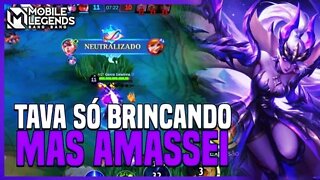 AMASSEI essa FANNY Testando uma SKIN na Rank KKKKKKKKKK | MLBB