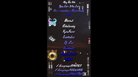 inovation x catch a vibe x touch fluffy tails - may the 4th collab recap