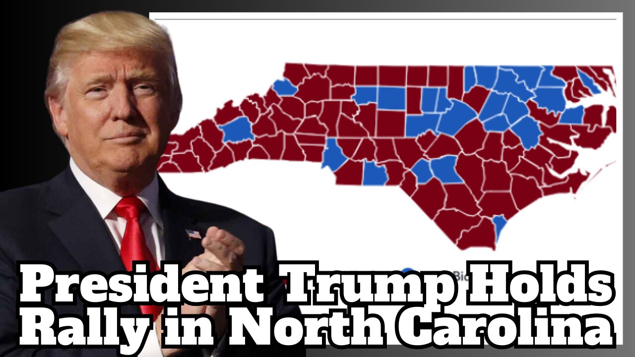 President Trump Holds Rally in Rocky Mount, North Carolina, Oct. 30, 2024, 1:00 pm ET