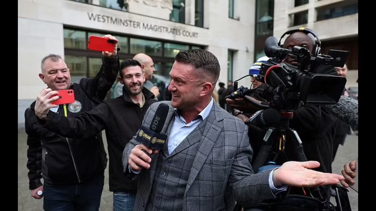 TOMMY LIVE OUTSIDE COURT - THE VERDICT