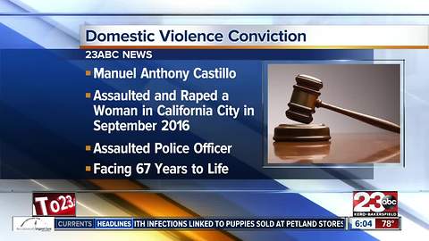 DA's Office announces conviction in significant domestic violence case from 2016