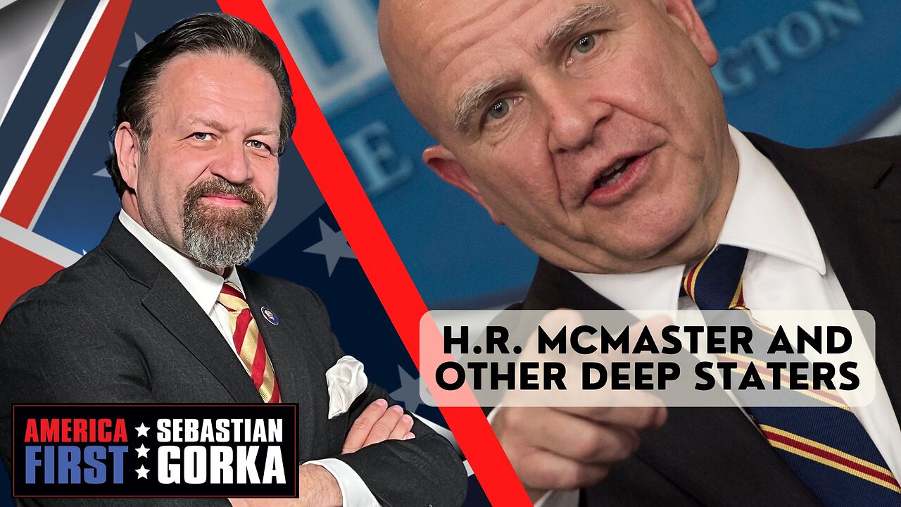 H.R. McMaster and other Deep Staters. Robert Wilkie with Sebastian Gorka on AMERICA First