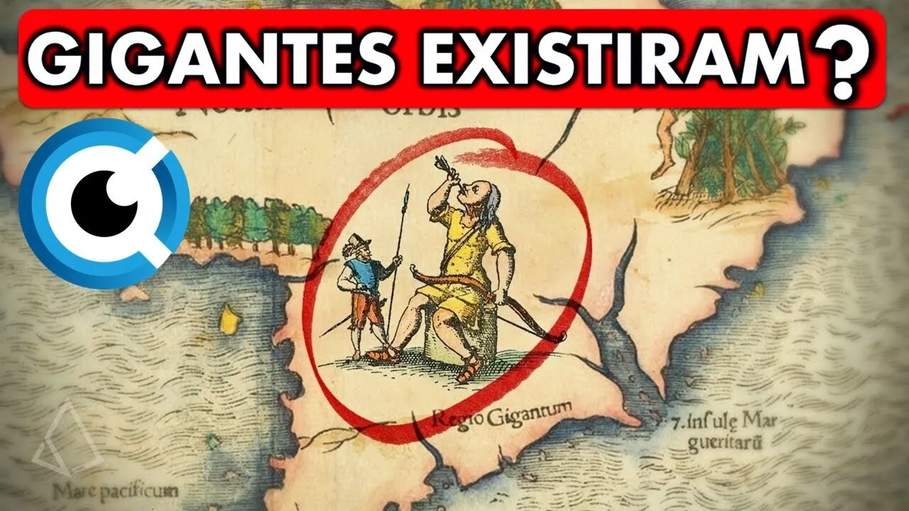 PORQUE HÁ GIGANTES NOS MAPAS ANTIGOS DA AMÉRICA DO SUL?