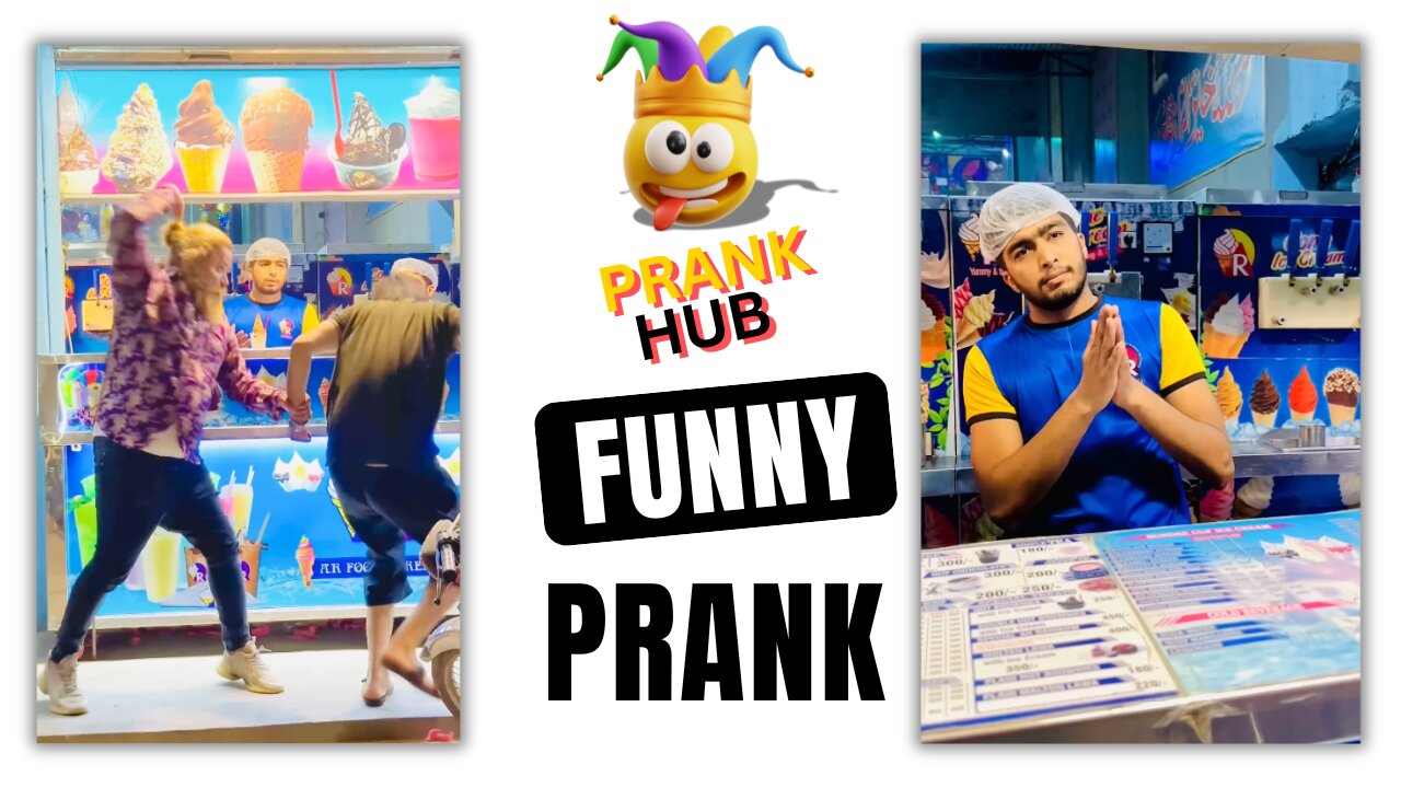 Funny Prank on Ice Cream Shop | Funny Video | Funny Prank | Compilation | Comedy Video