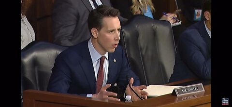 SENATOR HAWLEY CALLS OUT KETANJI BROWN JAKSON IN SENATE CONFIRMATION HEARING