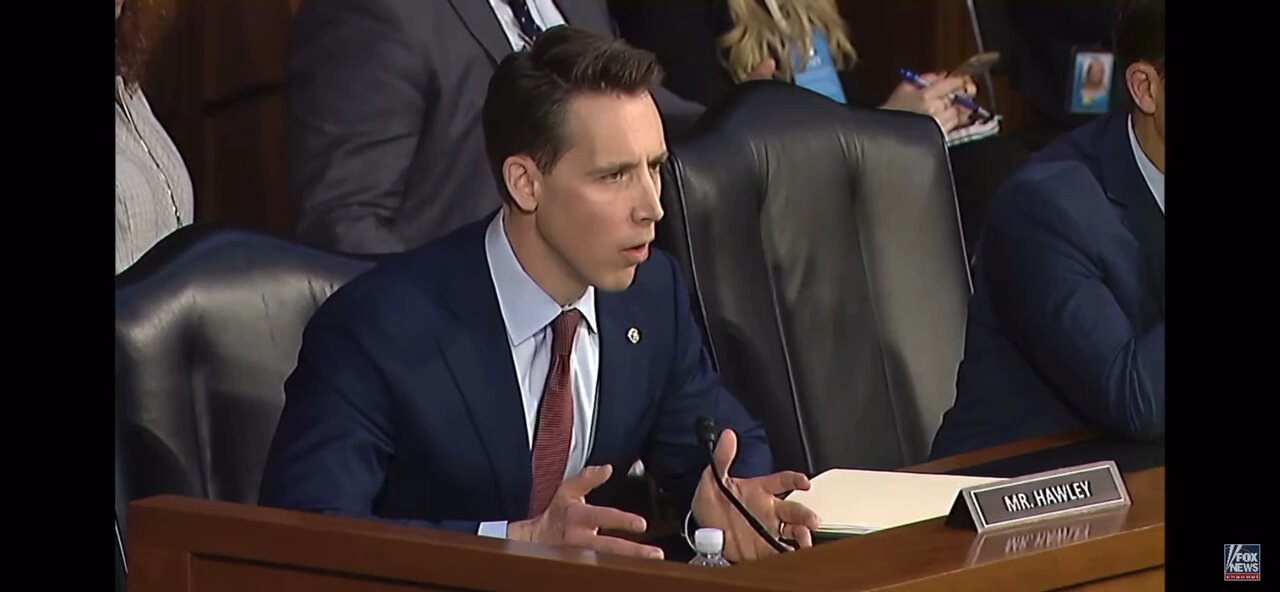 SENATOR HAWLEY CALLS OUT KETANJI BROWN JAKSON IN SENATE CONFIRMATION HEARING