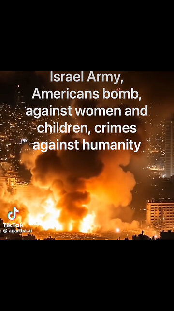 If this crimes against humanity shall continue