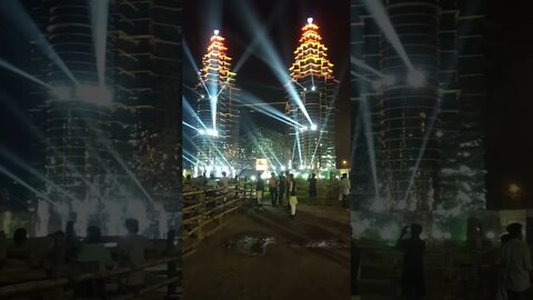 Kalyani Durga Puja Pandal 2022. Twin Tower Kalyani 2022