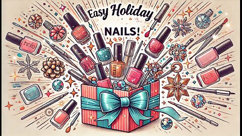 Fast & Fabulous Holiday Nails: DIY Press-Ons You Can Do!