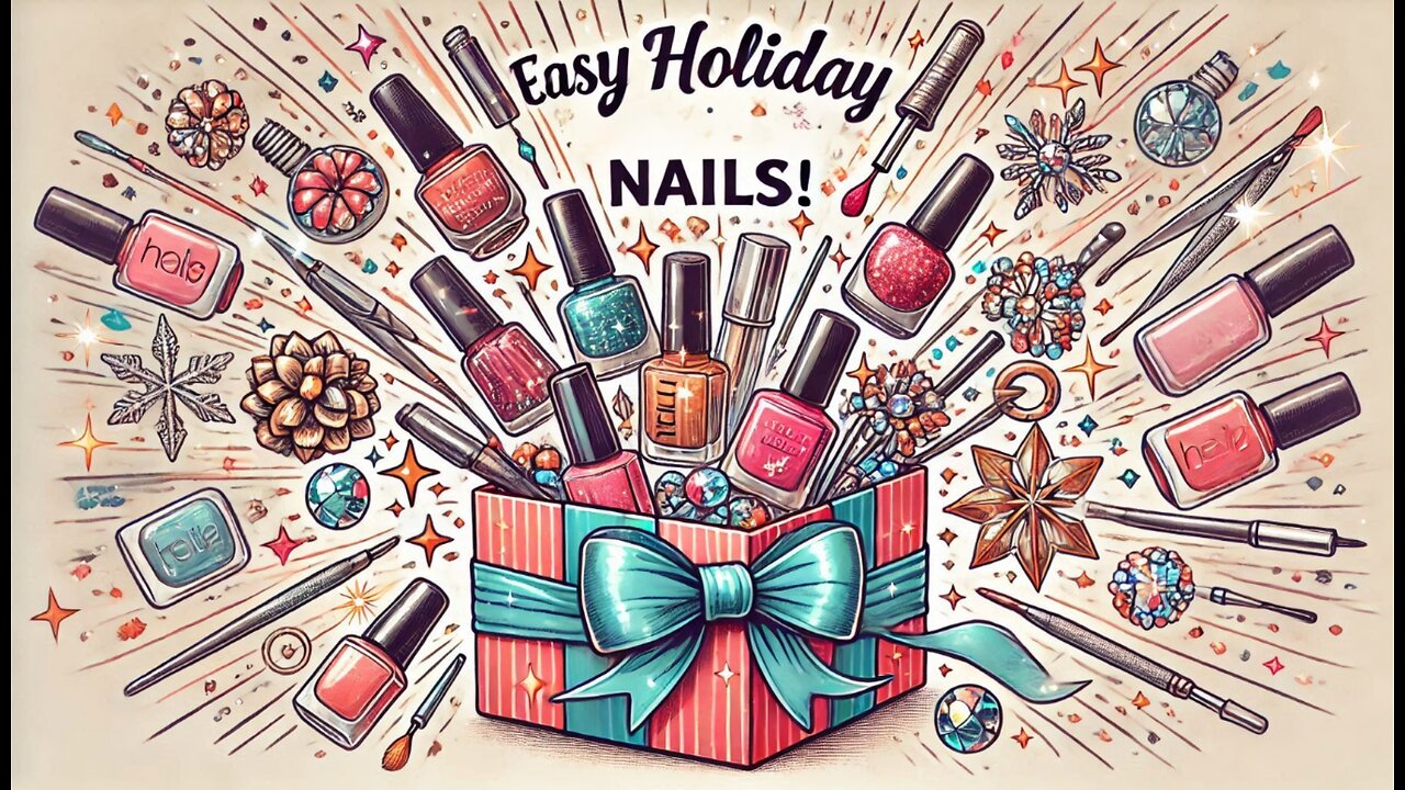 Fast & Fabulous Holiday Nails: DIY Press-Ons You Can Do!