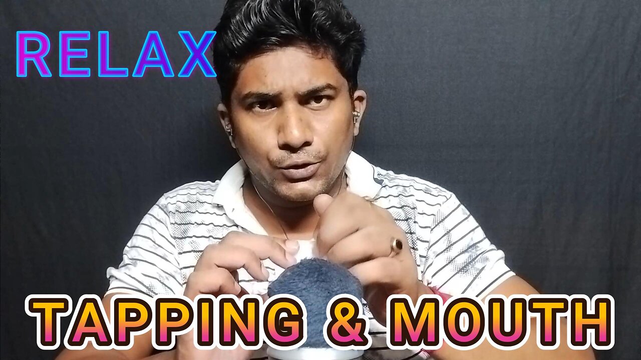 asmr mouth sounds and tapping for sleep