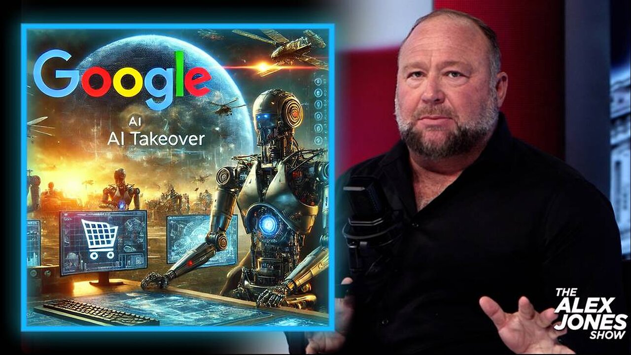 Alex Jones Is The Main Opposition To AI Takeover In Google Wargames