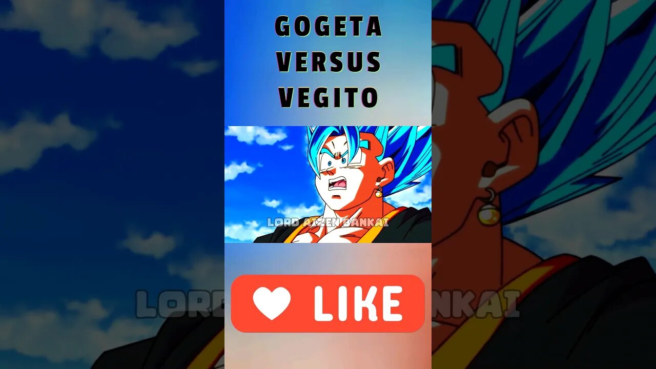 GOGETA VERSUS VEGITO PART 3