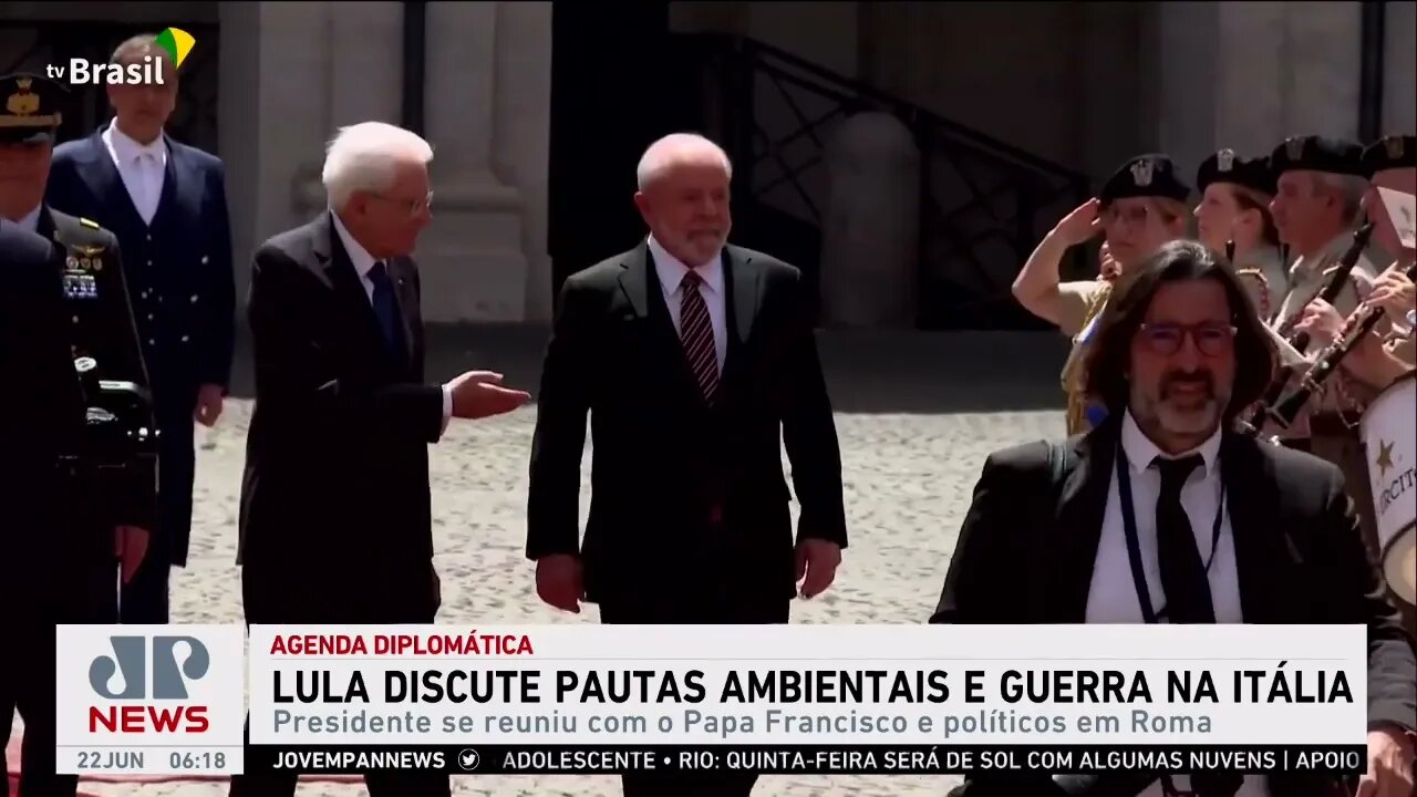 Lula se encontra com o Papa Francisco no Vaticano: “Boa conversa sobre a paz”
