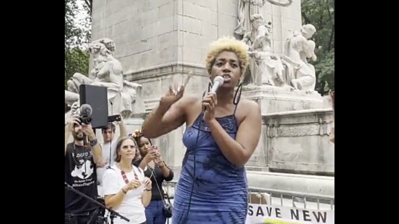 Tricia Lindsey - Stand for Choice Rally - NYC - August 28, 2021