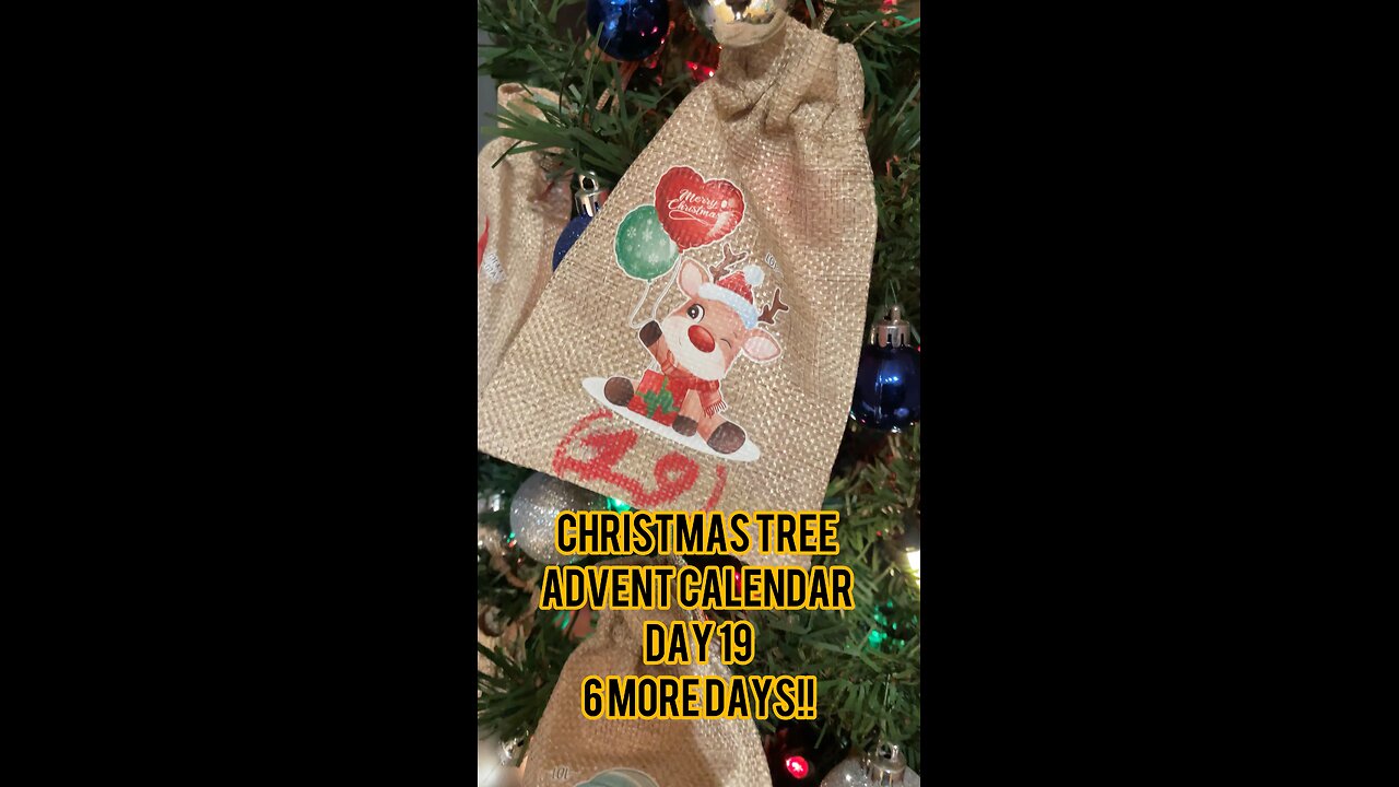Advent Calendar Christmas Tree Day 19