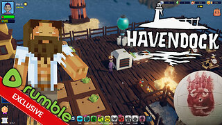 Havendock - Building A Ocean Castaway Colony (Cosy 3D Colony Sim)