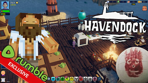 Havendock - Building A Ocean Castaway Colony (Cosy 3D Colony Sim)