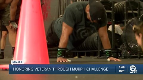 Gyms honor Navy SEAL killed in Afghanistan through 'Murph Challenge'
