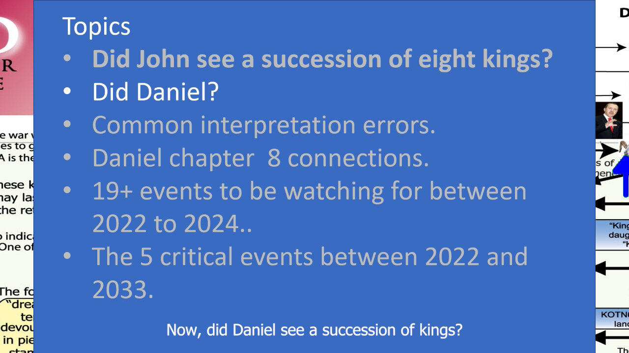 Bible Signs Happening - Daniel chapter 11 part 1