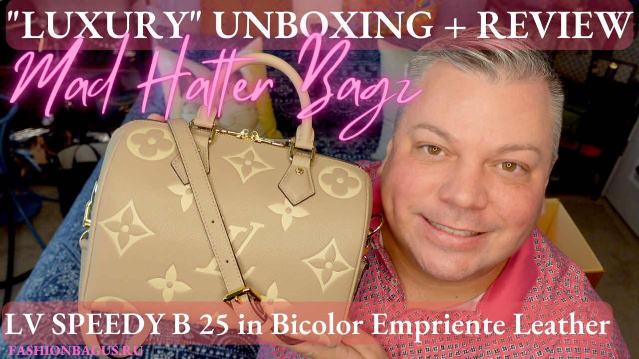 OMG! LOVE THIS! - BOUGIE ON A BUDGET REVIEW - LV SPEEDY B 25 BICOLOR EMPRIENTE