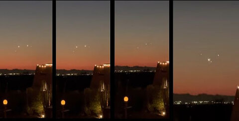 UAP's Filmed over Apachi Junction, Arizona