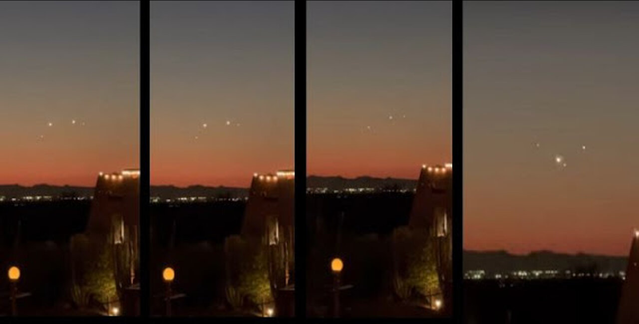 UAP's Filmed over Apachi Junction, Arizona