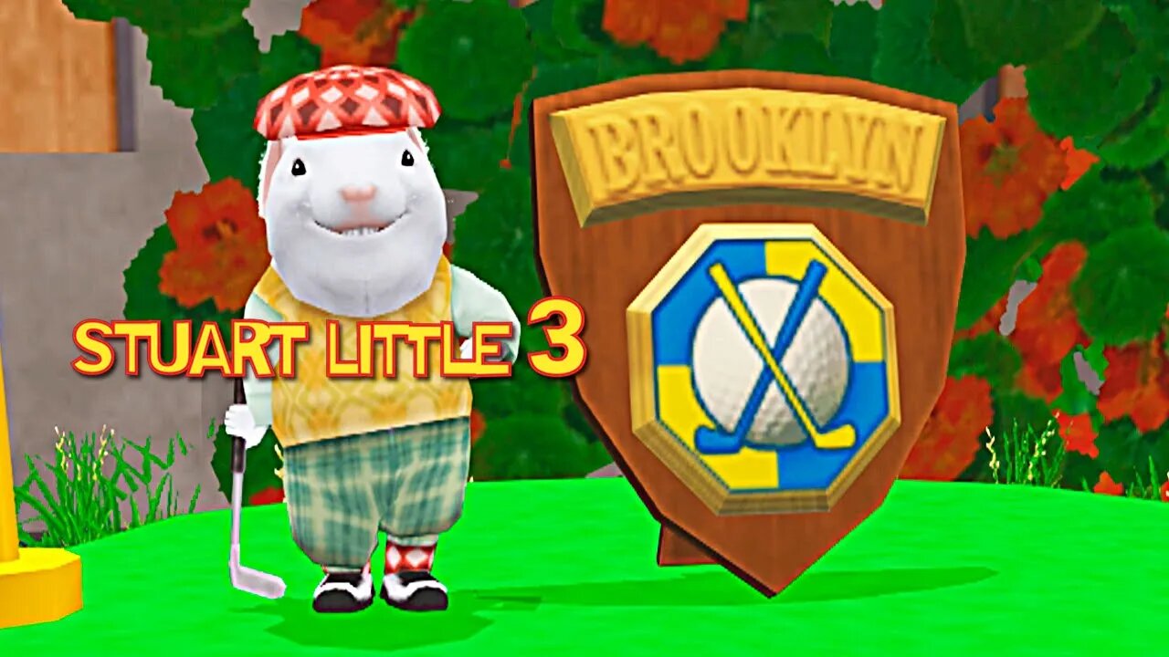 STUART LITTLE 3: BIG PHOTO ADVENTURE (PS2) #2 - Jogando golfe contra o Sr. Stout! (Dublado em PT-BR)