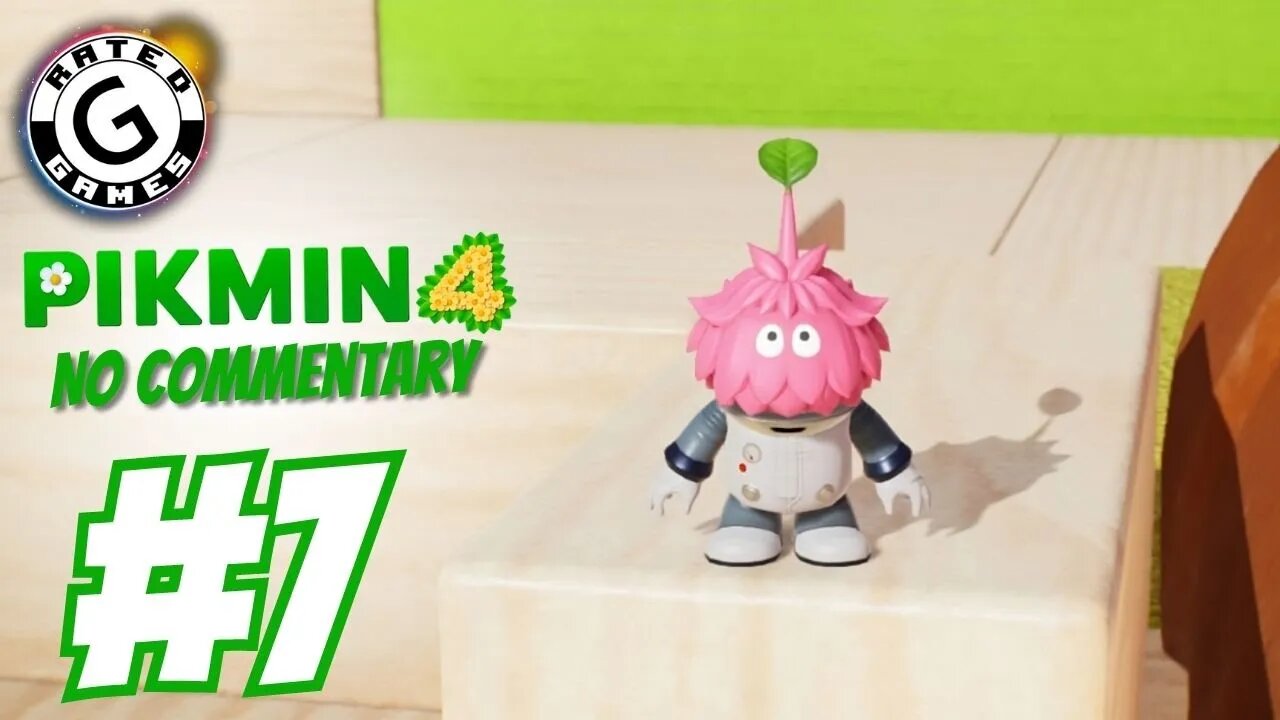 Pikmin 4 No Commentary - Part 7 - Dandori Day Care and Aquiferous Summit