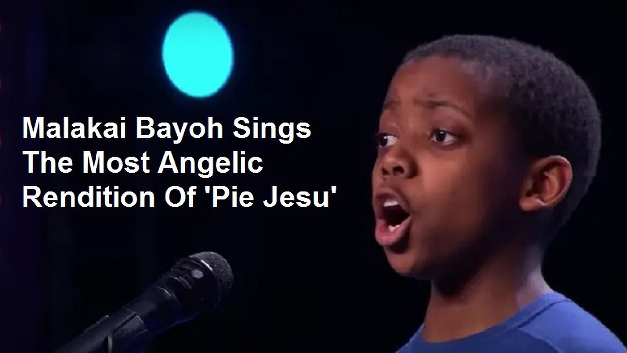 Malakai Bayoh Sings The Most Angelic Rendition Of 'Pie Jesu'