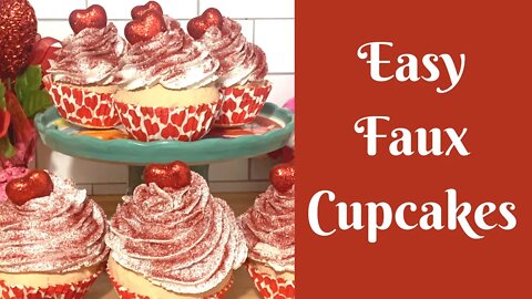 Faux Food: How To Make Faux Cupcakes | How To Make Fake Cupcakes