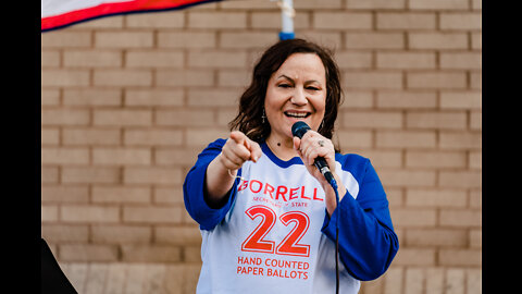 Election Integrity Freedom Rally: Tamborine Borrelli, Spokane, WA. April 23rd, 2022