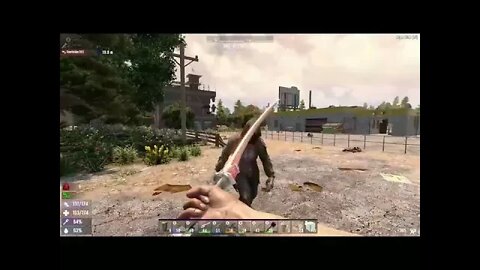feel the heat of my sword....... - 7 Days To Die