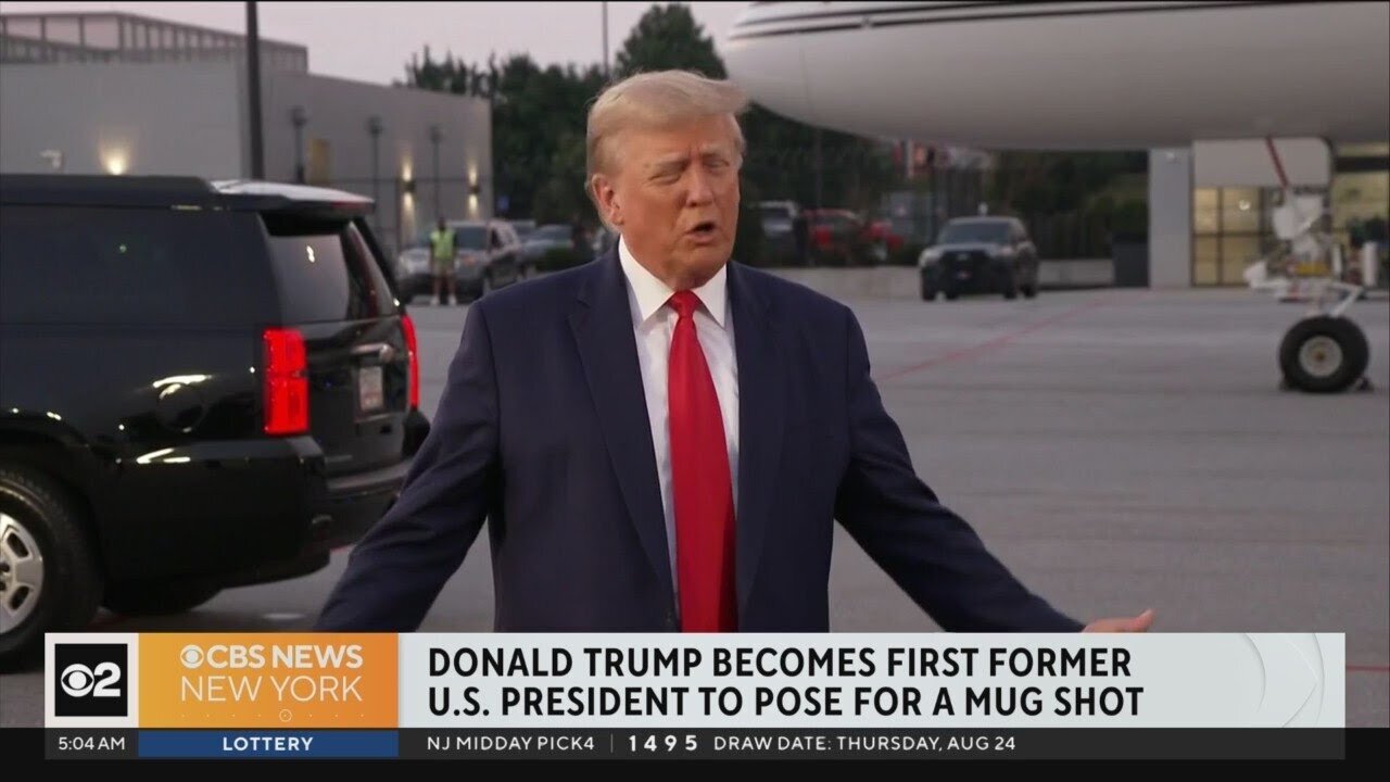 Trump back in Bedminster after Georgia arraignment