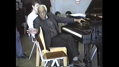 Barry Harris teaching improvising 🎹🎼🎶🎵 jazz piano