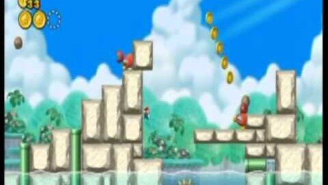 New Super Mario Bros. Wii Walkthrough Part 11: Fish Don't Cheep