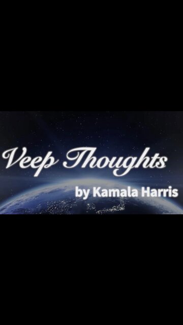 Veep Thoughts by Kamala Harris: Space #shorts