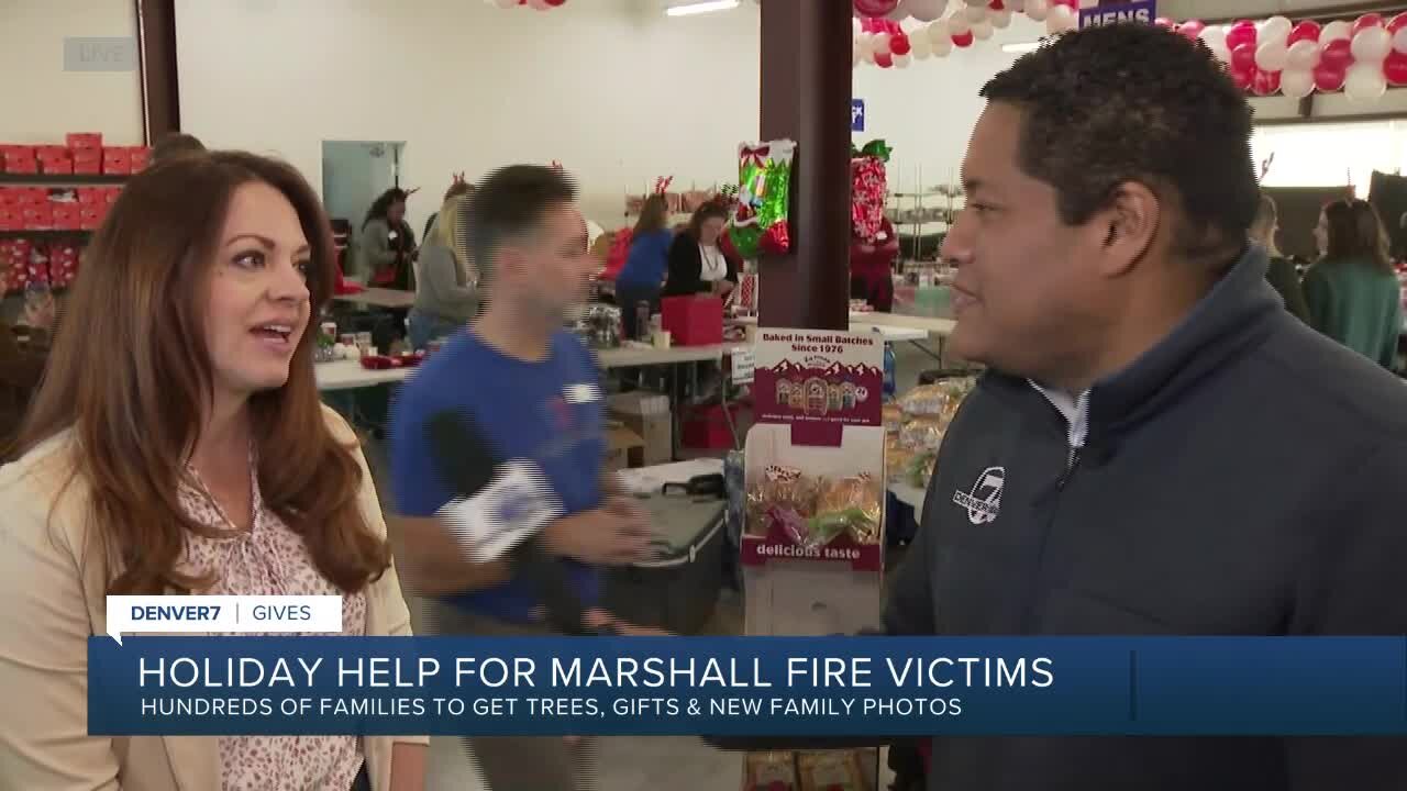 Denver7 teams up to help Marshall Fire families with special holiday event- Sat 9AM