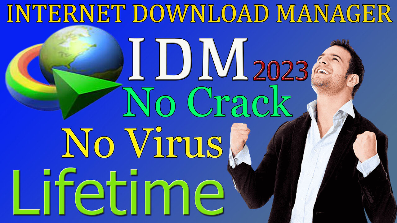 No more crack, activate your idm for lifetime