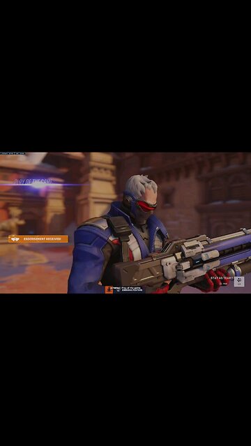 They were spread but still an easy pickup for the auto aim of Soldier 76. #potg