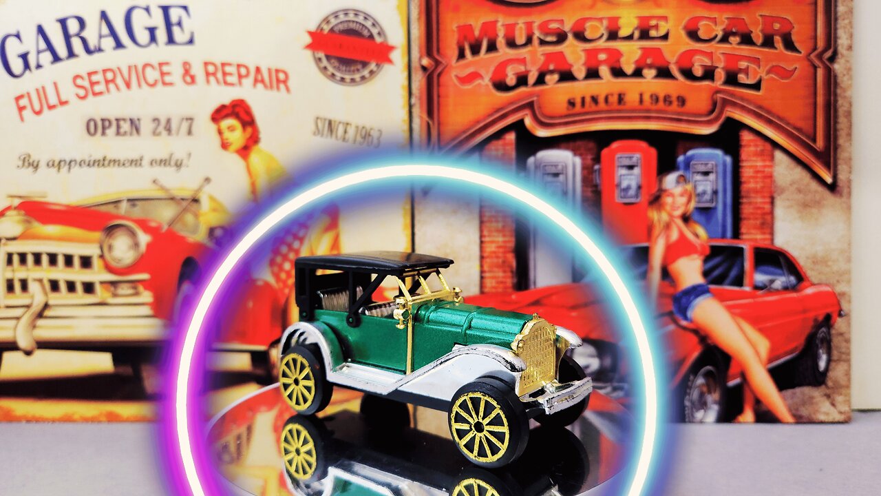 Unboxing ❤️ REALISTIC Vintage Diecast Scale Model Car