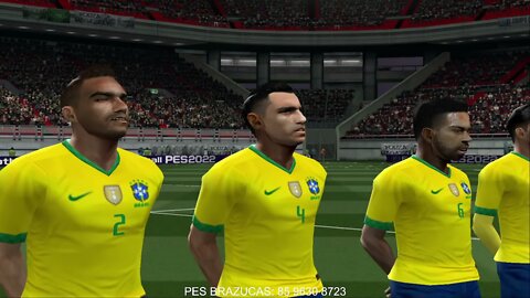 PES 2021 PS2 BRASIL X ARGENTINA: FINAL DA COPA AMÉRICA