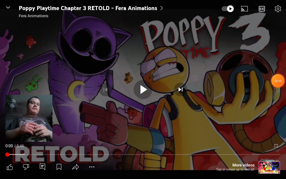 Reacting To Poppy Playtime Chapter 3 Retold By Fera Animations