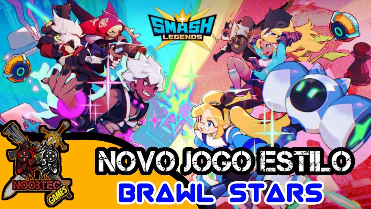 Smash Legends - Parecido com Brawl Stars