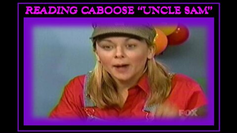 READING CABOOSE "UNCLE SAM"