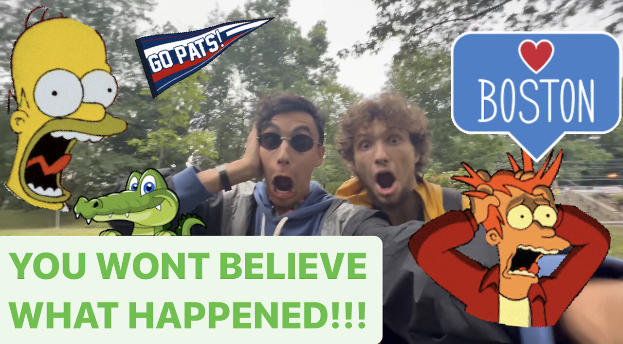 YOU WON’T BELIEVE WHAT HAPPENED (Boston Vlog Part1)
